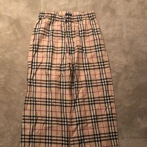 Burberry Mens Pajama Pants New